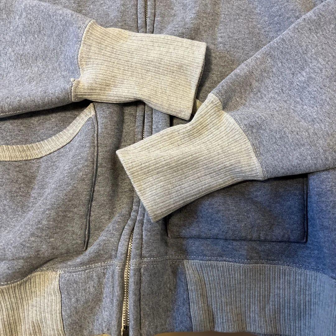 トイズマッコイ　McHILL グレー フルジップパーカー Lサイズ