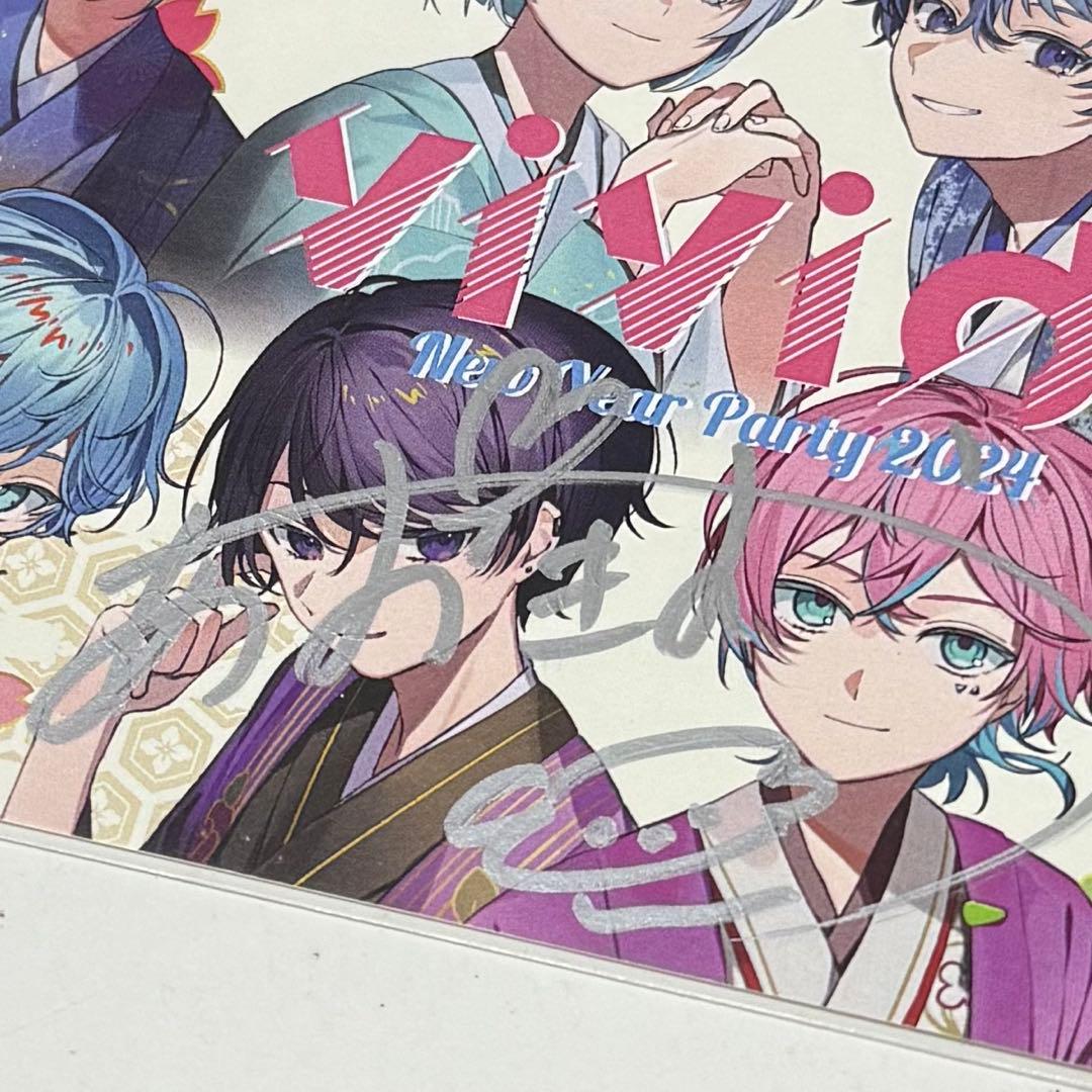 青木葉 チェキ風トレカ サイン入り ポストカード アクキー