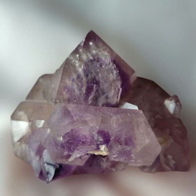 変容と発展❇️アメジストファントム 　エレスチャル ピラミッドクラスター