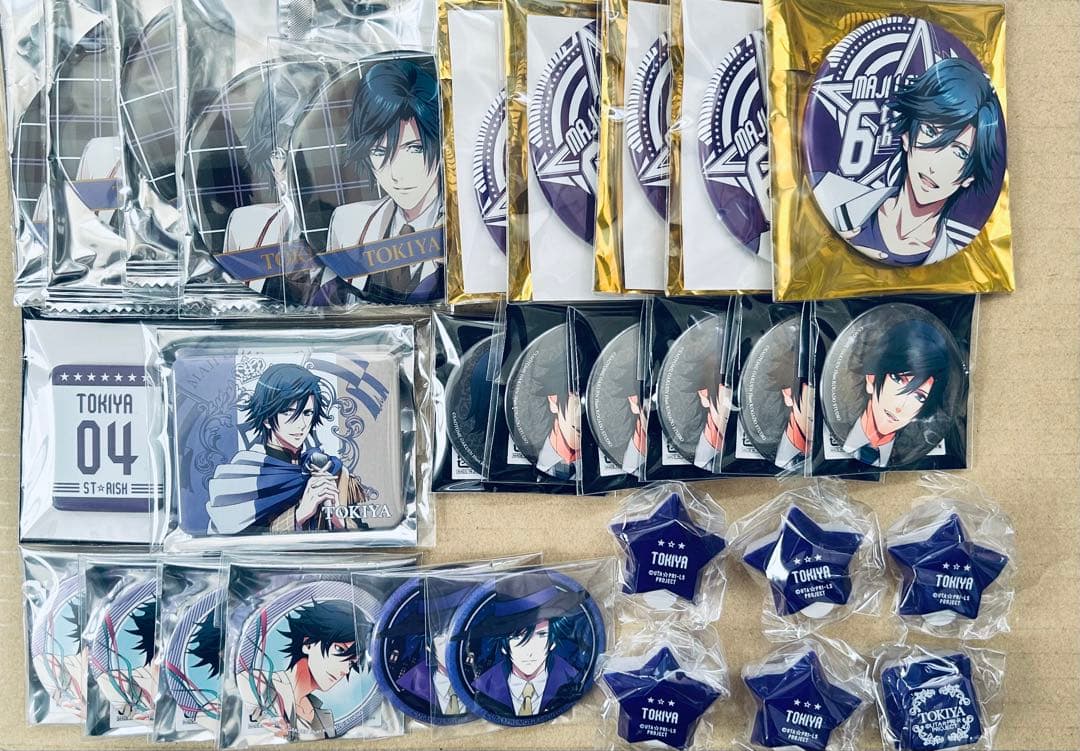 うたプリ 一ノ瀬トキヤ スタリ 缶バッジ リングライト アクリルスタンド etc