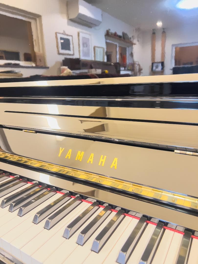 YAMAHA アップライトピアノU30Bl 1989年製