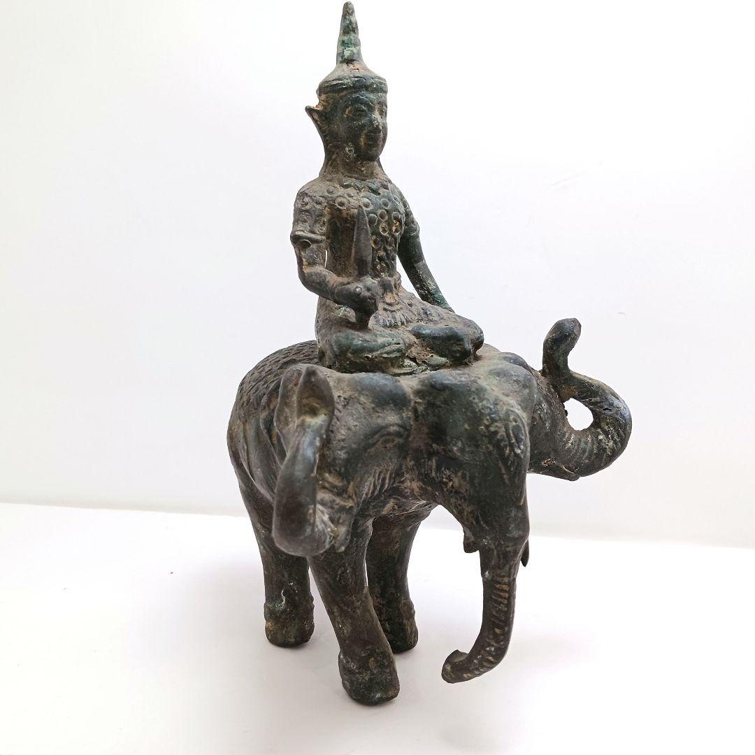 Y3122-63 銅製 チベット仏 仏像2体セット　TTT