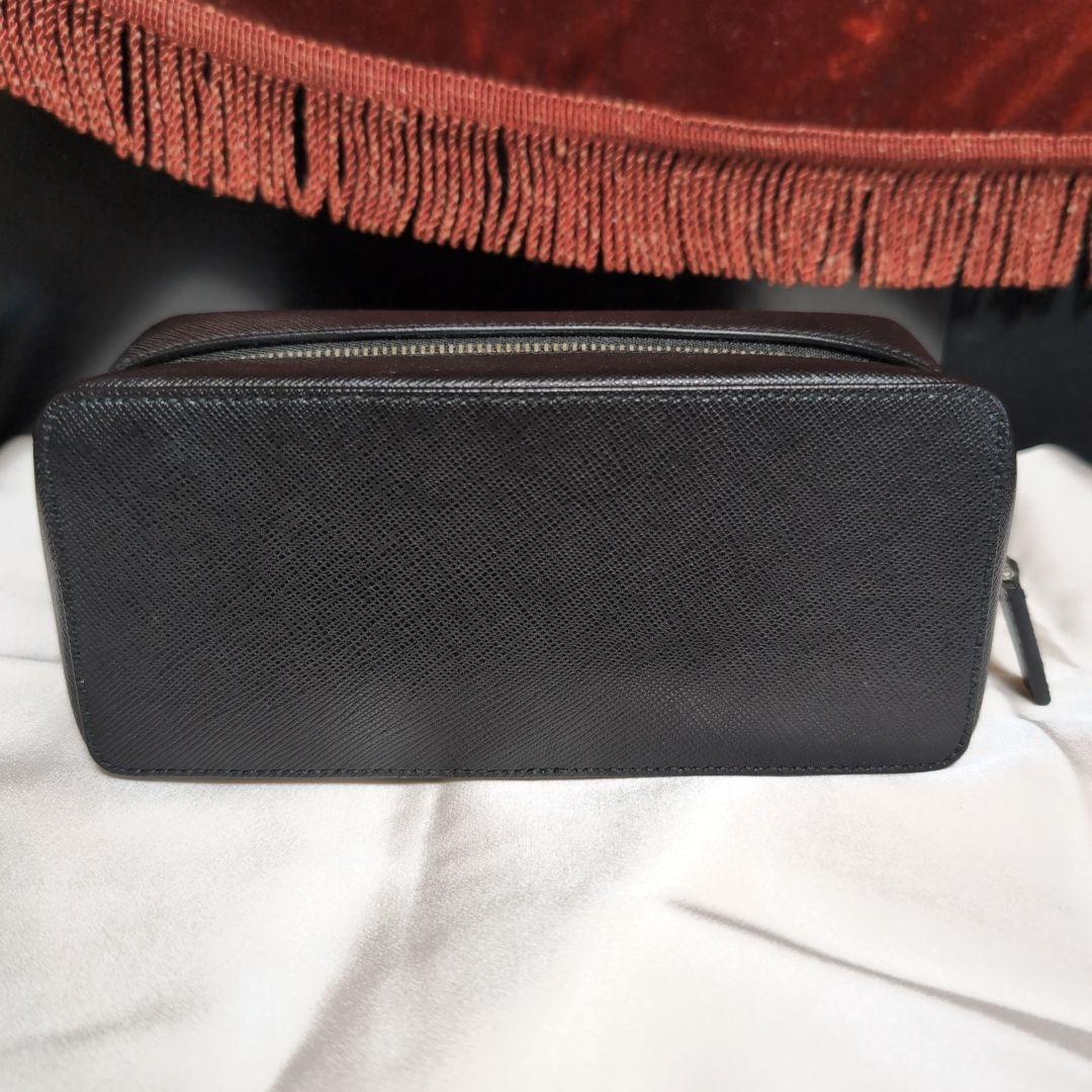 【綺麗♪】 モンブラン Montblanc ポーチ 筆箱 本革 サルトリアル