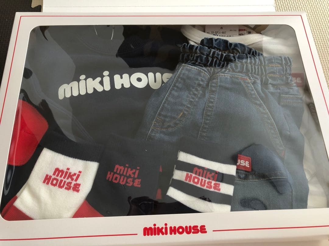 miki HOUSE ベビー服セット ギフトボックス付き