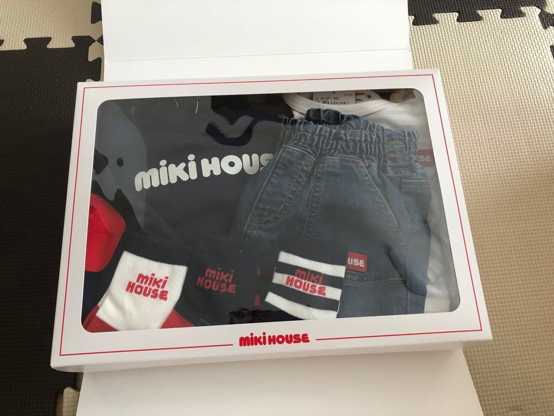 miki HOUSE ベビー服セット ギフトボックス付き