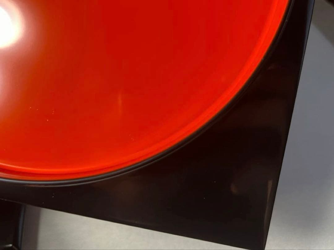 輪島塗　輪付膳　2点