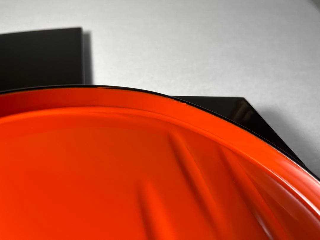 輪島塗　輪付膳　2点