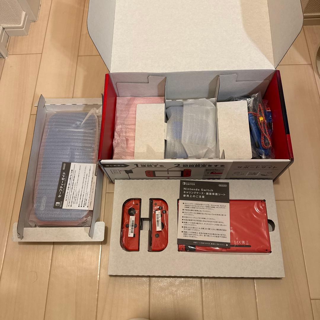 Nintendo Switch マリオレッド×ブルー　バッテリー強化版モデル