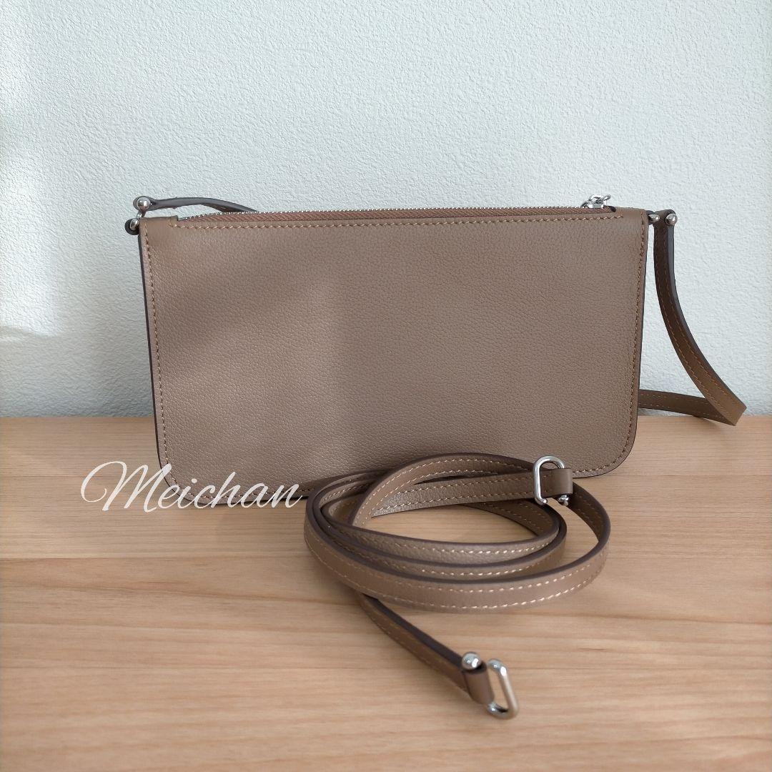 【スズ】高級本革 3way お財布ショルダー ミニショルダーバッグ