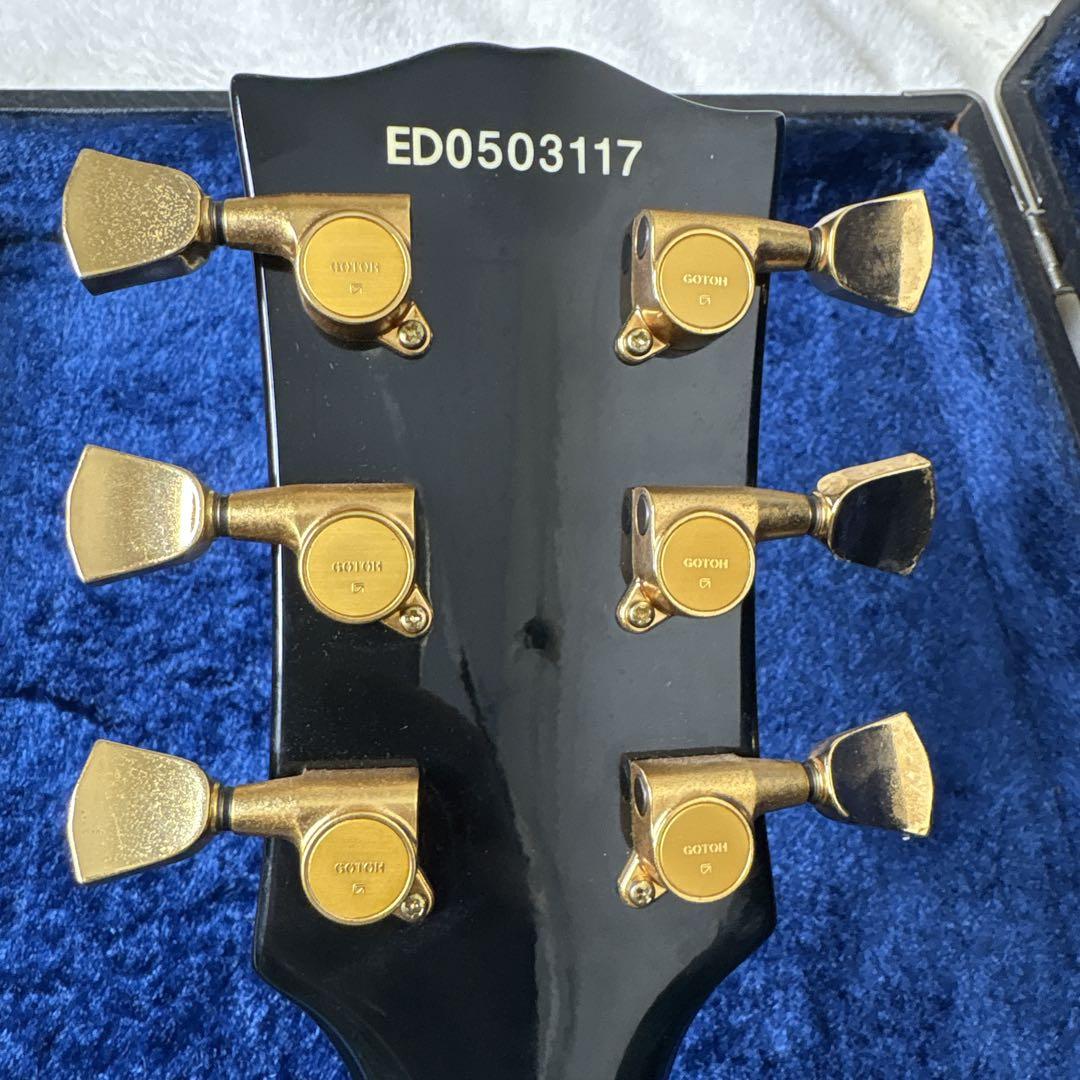 マ*様 Edwards E-LPレスポール カスタム エボニー指板