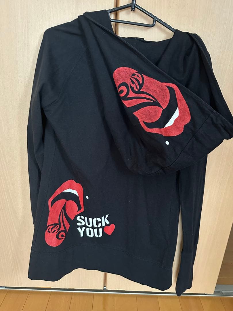 牛*若様 Acid Black Cherry パーカーサルエルセット メンズサイ