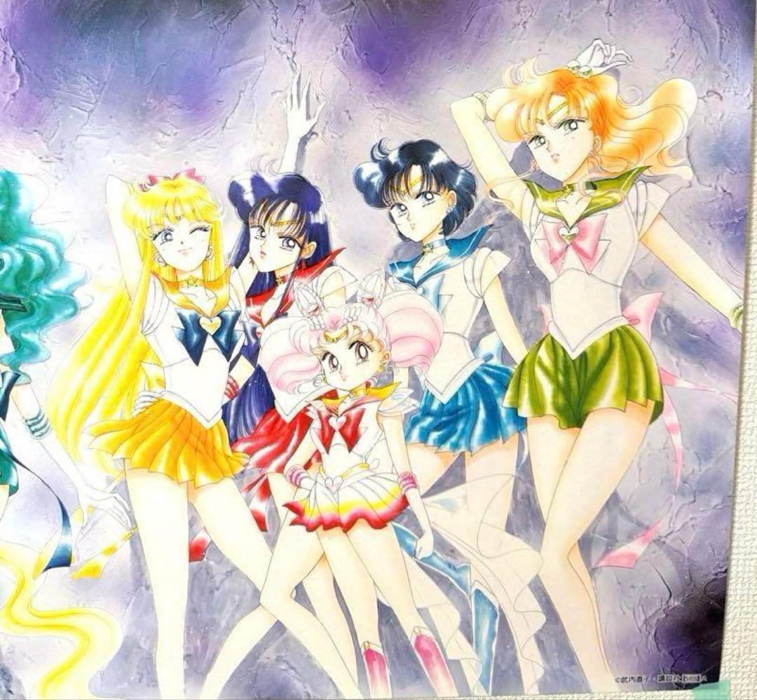 極レア♡美少女戦士セーラームーン　40th なかよし　武内直子　原画　ポスター