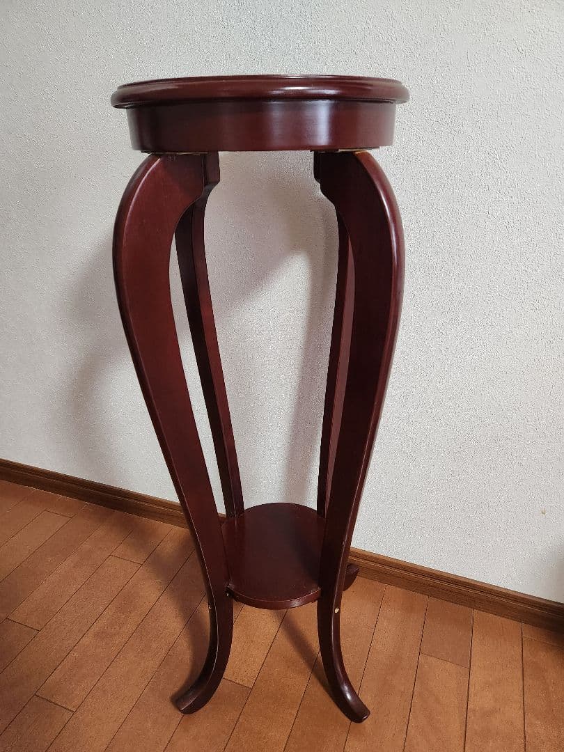 アンティーク花台猫脚飾り棚ヴィンテージ古道具古民家カフェ