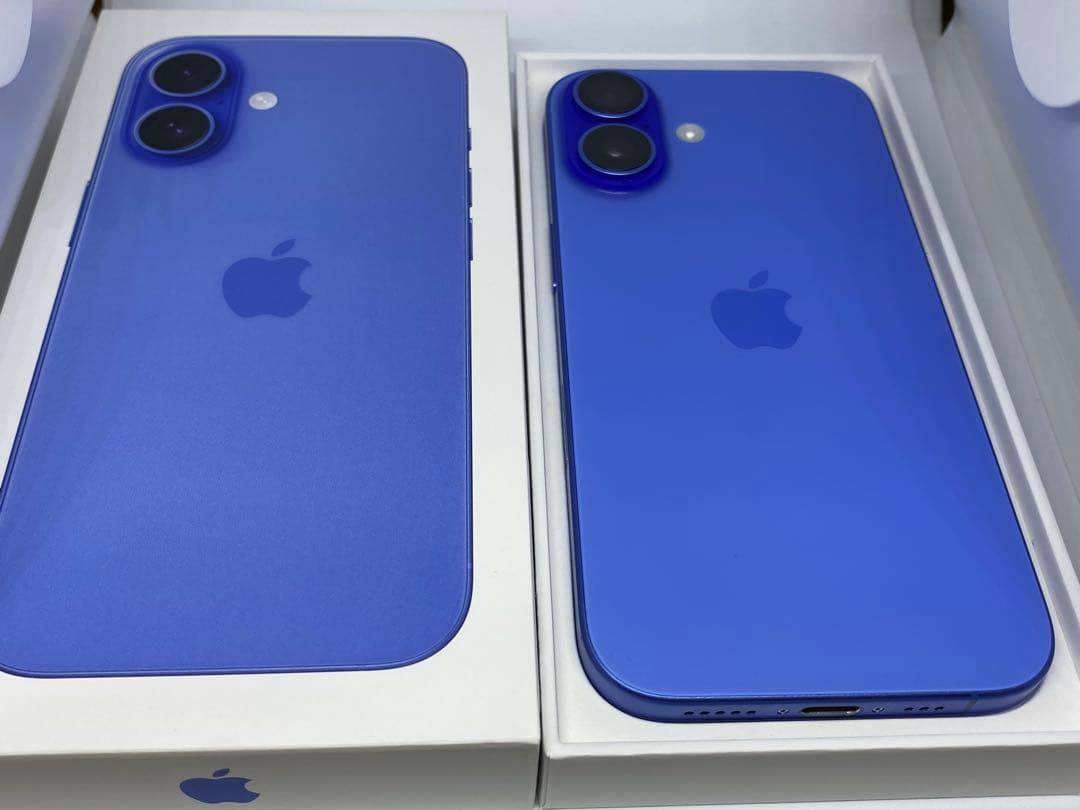 iPhone16 256GB ウルトラマリン国内版 SIMフリー 中古Cランク