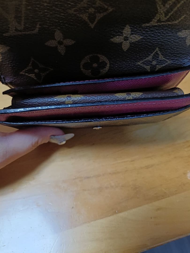 ルイヴィトン モノグラム ポルトフォイユ・マリールー コンパクト 折り財布