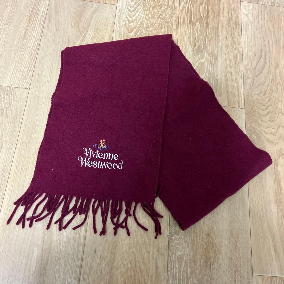 Vivienne Westwood マフラー 赤