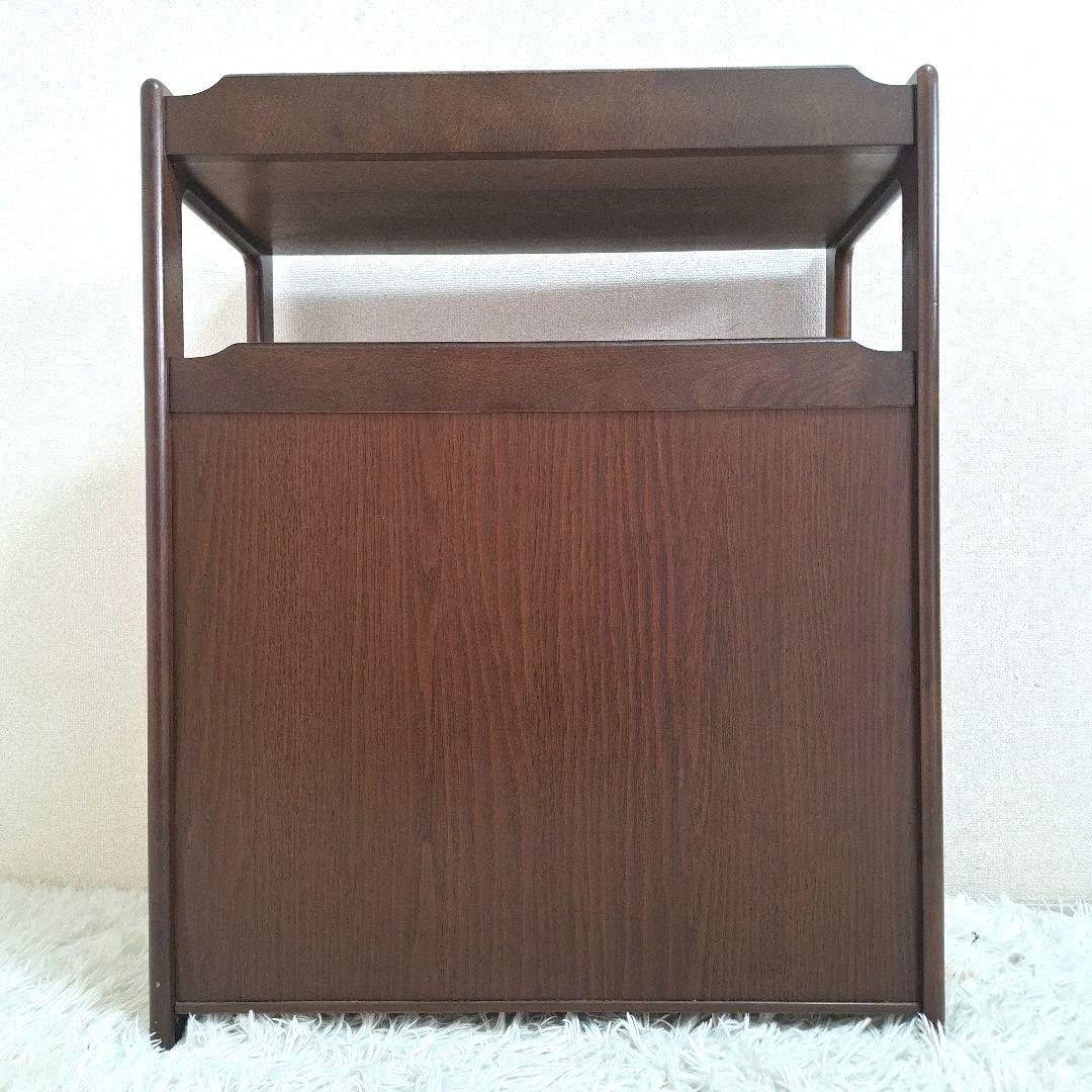 【送料無料】karimoku カリモク オールドカリモク 電話台 ファックス台