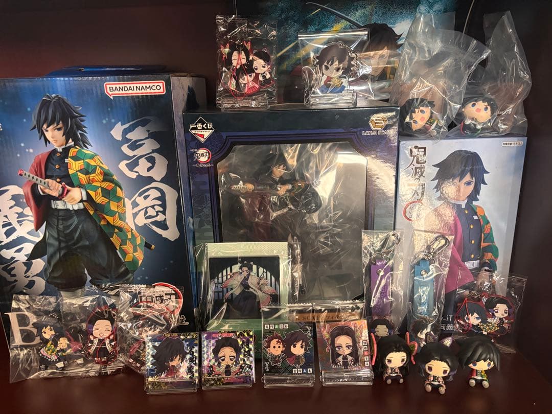 鬼滅の刃 冨岡義勇 フィギュア ちょこのっこ ラバーマスコット まとめ売り