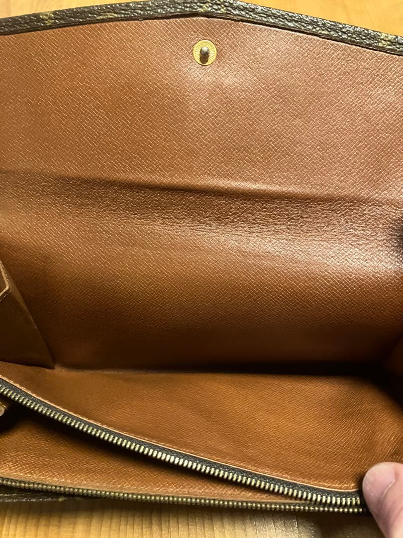 【極美品】レア LouisVuitton モノグラム 二つ折り財布 ヴィンテージ