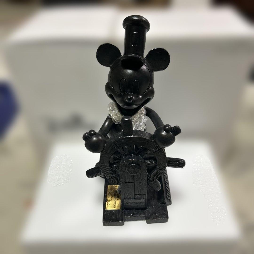 レア世界限定 1000個 ミッキーマウス 蒸気船 ウィリー シリアルNo0001