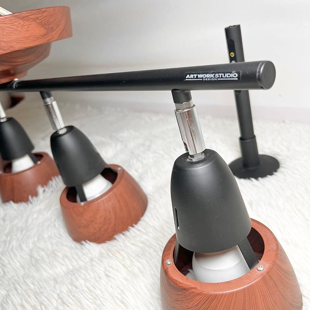 【美品】ART WORK STUDIO ハーモニーリモートシーリングライト4灯①