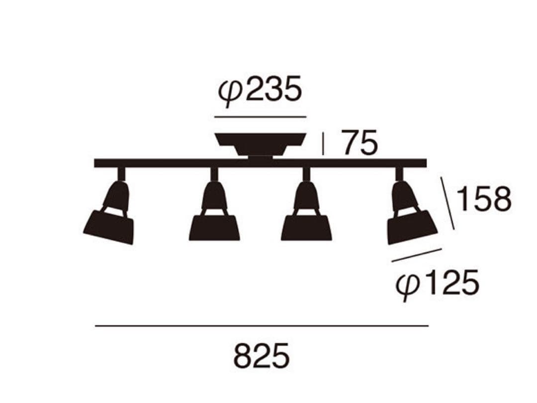 【美品】ART WORK STUDIO ハーモニーリモートシーリングライト4灯①