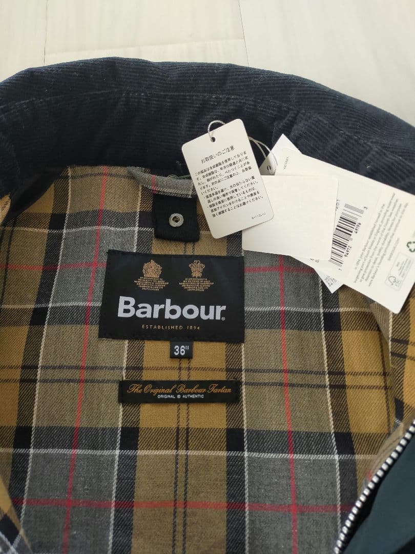 Barbour Bedale ジャケット ネイビー 36