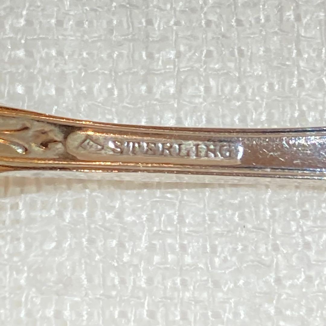 86 純銀豪華装飾モカスプーン4本セット