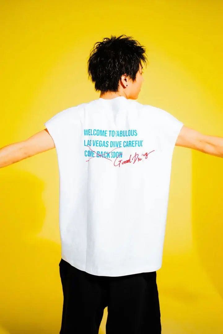 ANDCHILL GDY SLEEVELESS WHITE タンクトップ