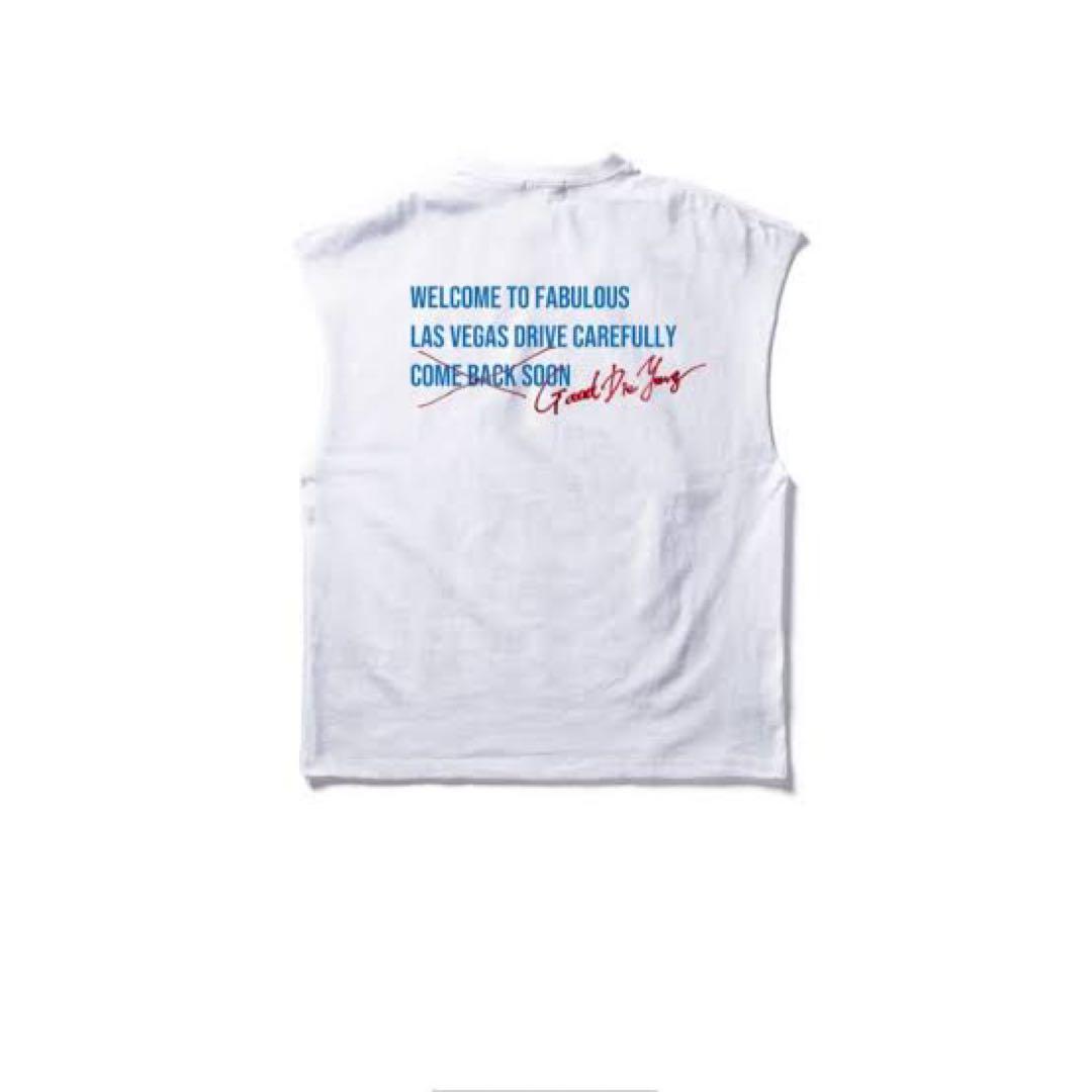 ANDCHILL GDY SLEEVELESS WHITE タンクトップ