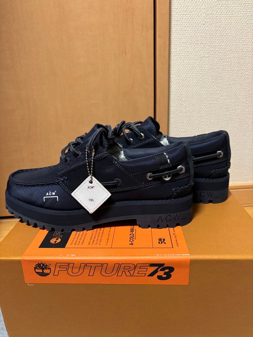 A-COLD-WALL×Timberland 3-EYE Boat Shoes