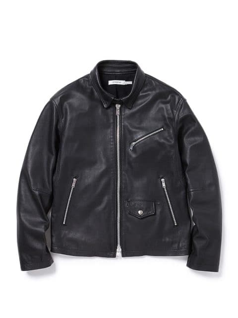 【美品】nonnative BIKER BLOUSON COW LEATHER
