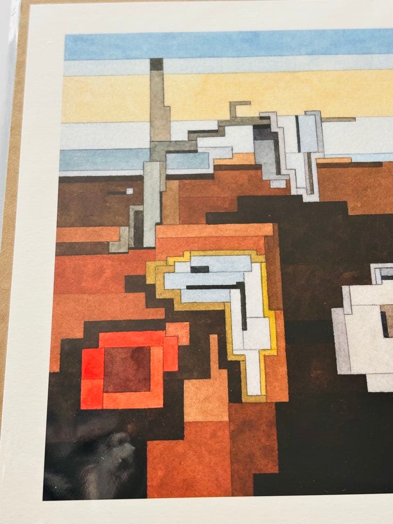 ADAM LISTER アダムリスター シルクスクリーン　ダリ 記憶の固執