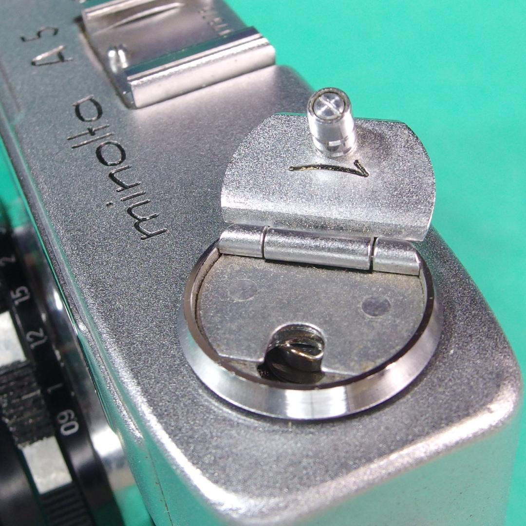 【美品】ミノルタＡ５ロッコールＰＦ４５mmＦ２フルマニュアル機【試写済み】