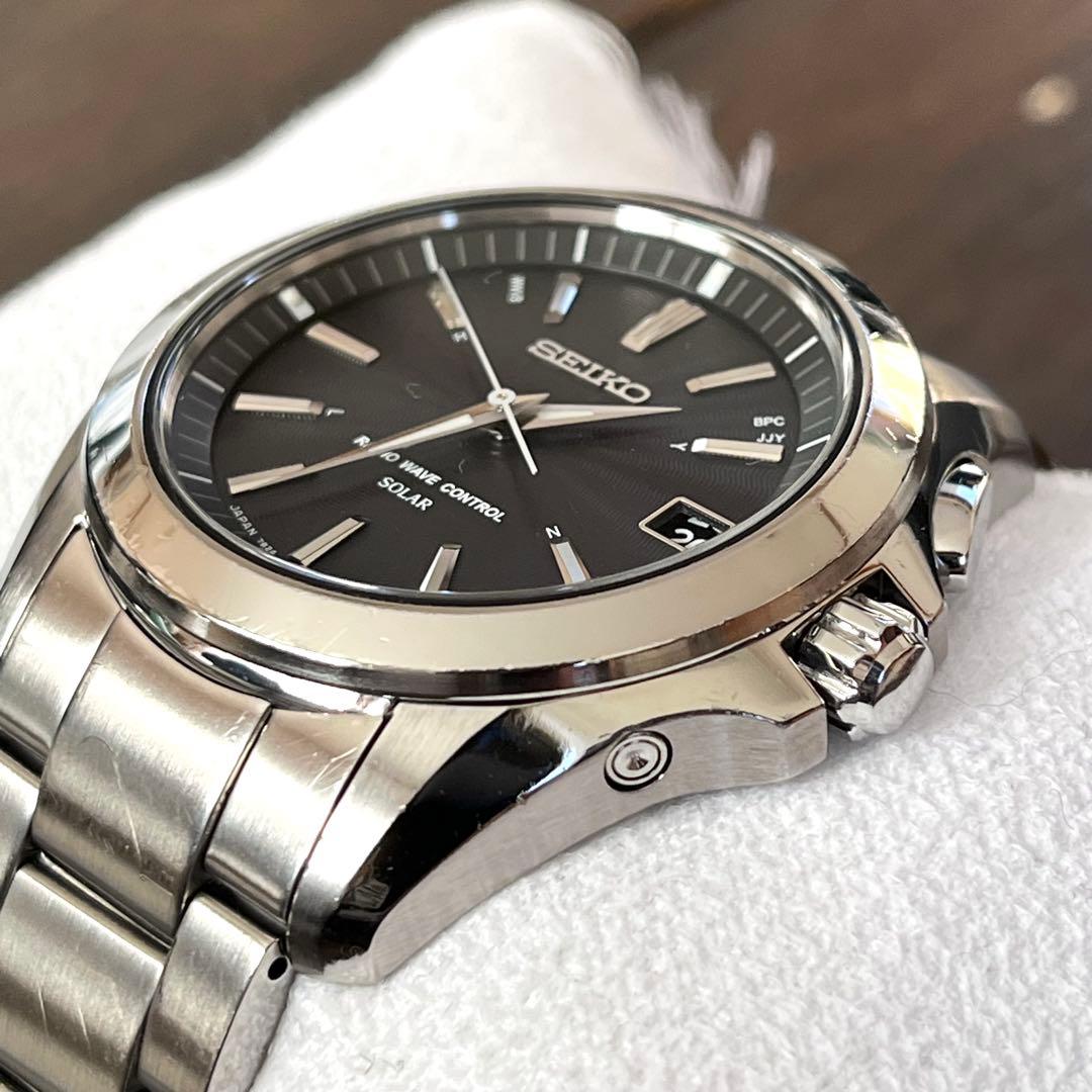 SEIKO ブライツ ソーラー電波 ブラック