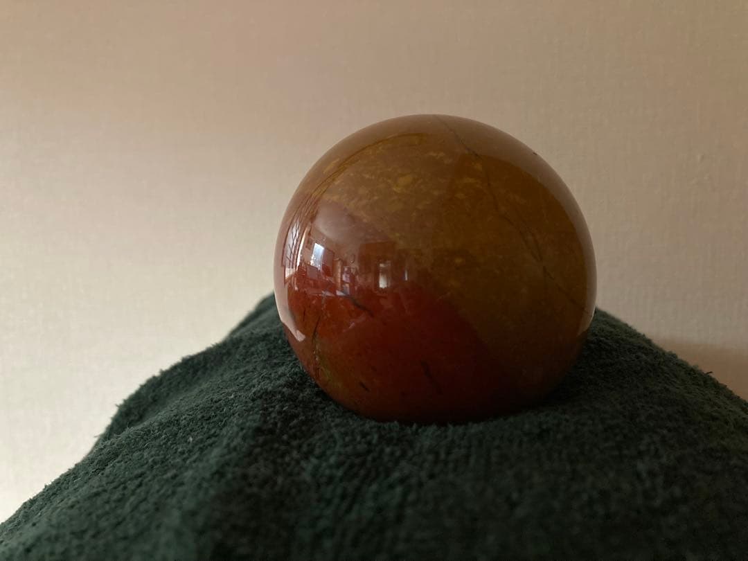 佐渡赤石　直径7センチ