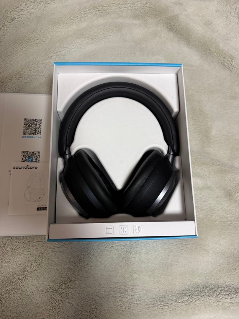 【美品】soundcore space one Pro ワイヤレスヘッドホン