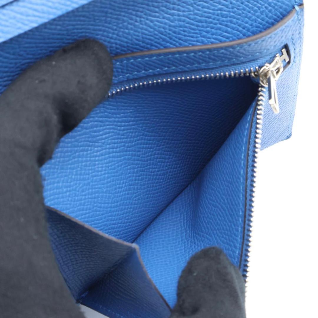 鑑定書付き【極美品】HERMES ベアンコンパクト　クロコ　二つ折り　エプソン