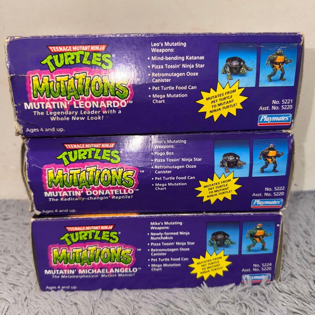 ミュータントタートルズ ミューテーションズフィギュア　ピザハウスバトルセット
