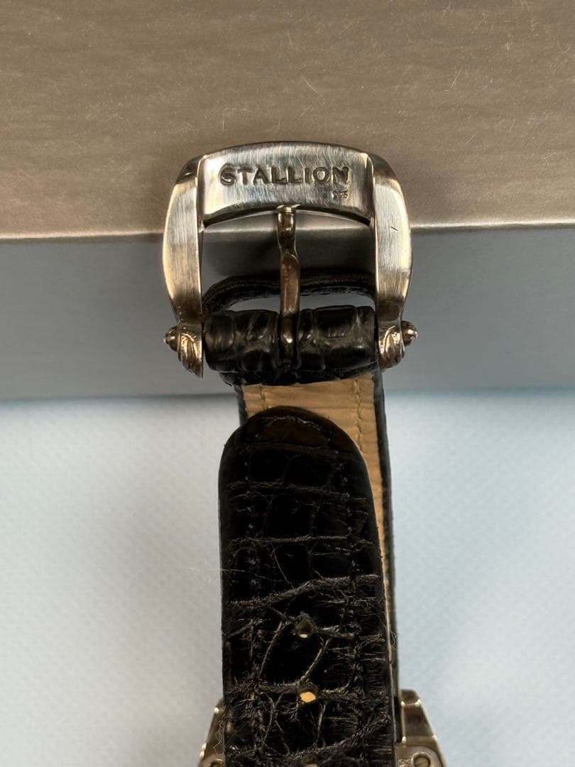 FUNNY 製STALLION 自動巻き腕時計 （Sterling925無垢)