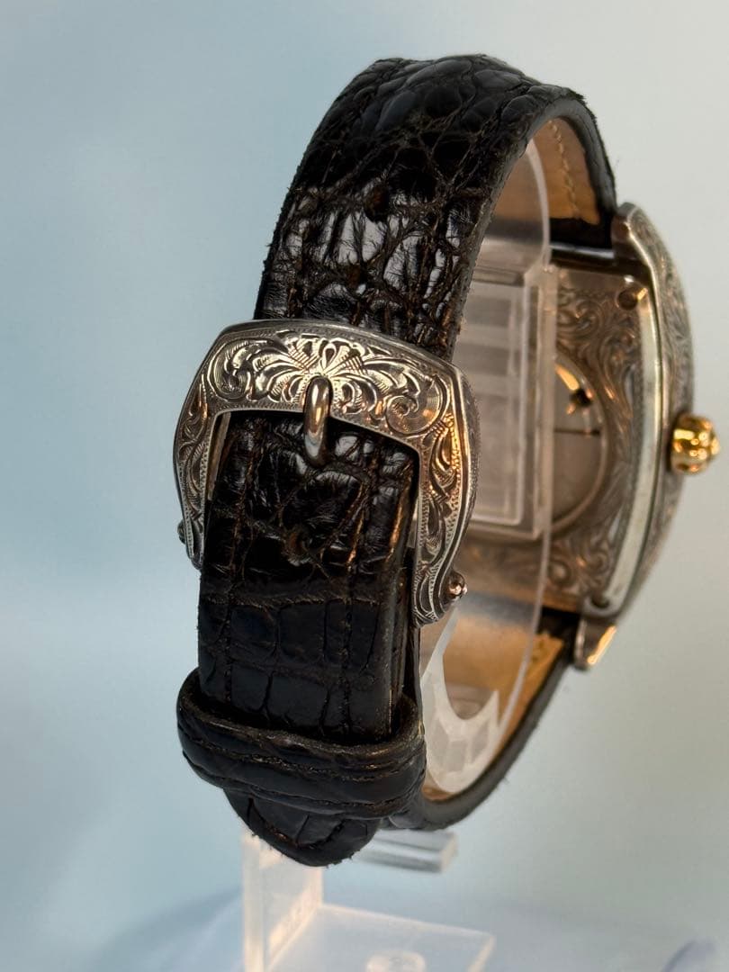 FUNNY 製STALLION 自動巻き腕時計 （Sterling925無垢)