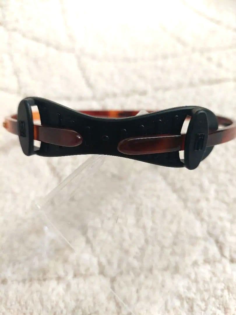 ALEXANDRE DE PARIS ブラウン ヘアバンド(5mm)