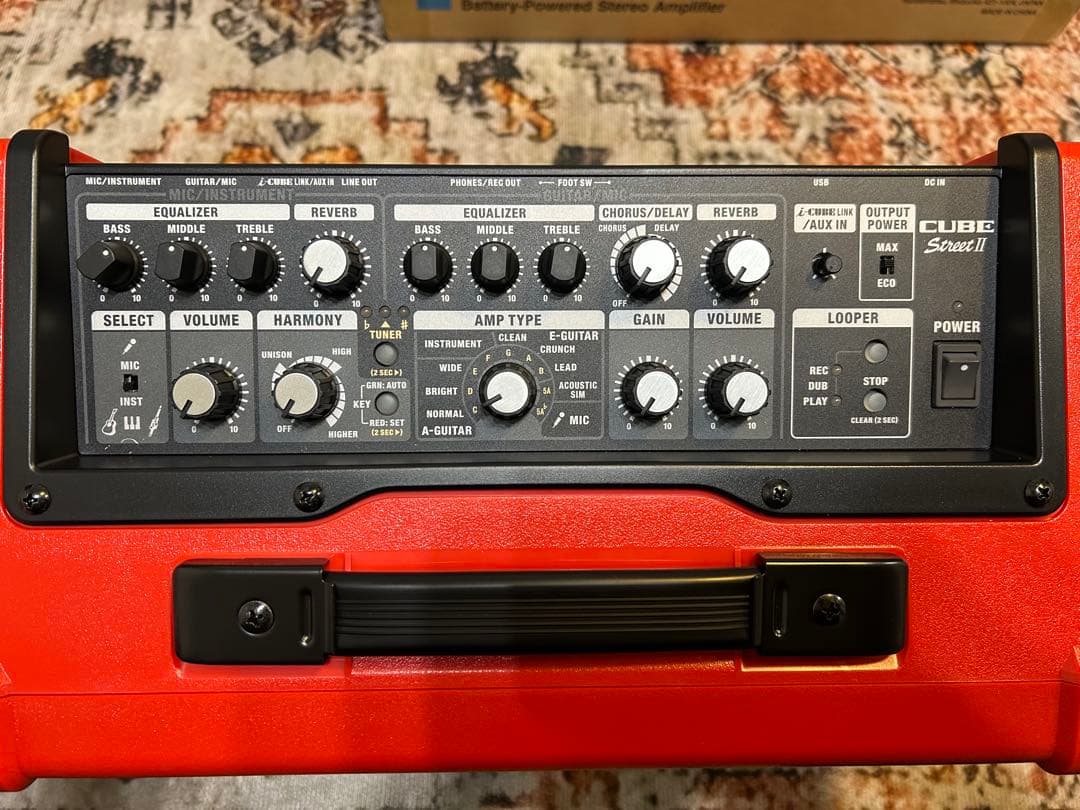 【新品】BOSS CUBE Street 2 II Red CUBE-ST2-R