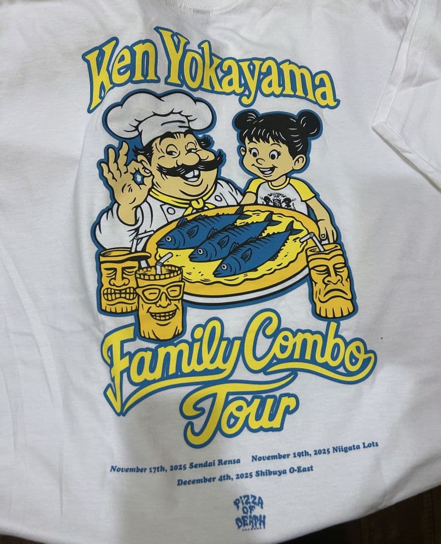 Ken Yokoyama サバシスター FC ツアーTシャツ L