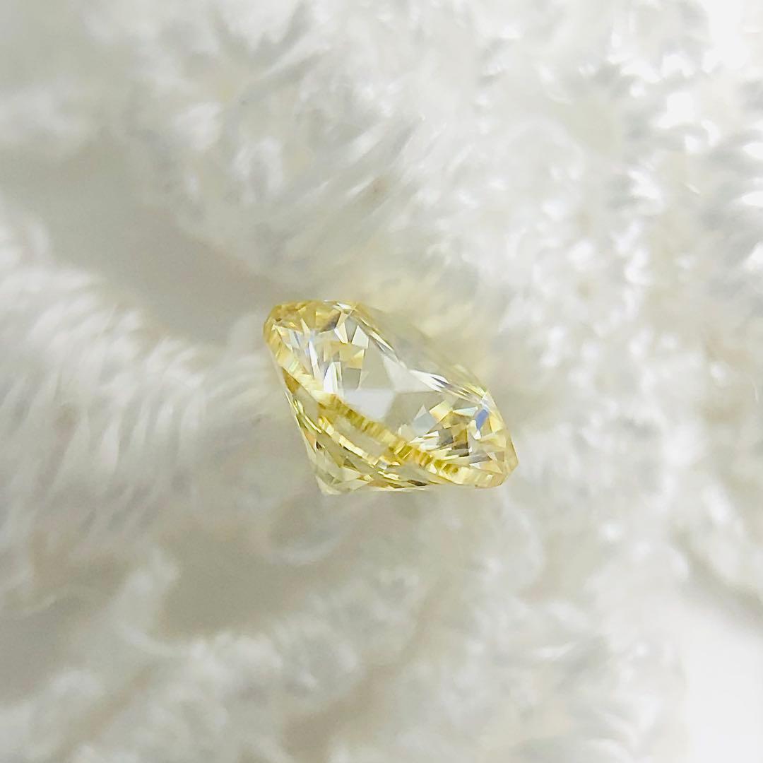 0.207ct Light Yellow SI-1 GD イエローダイヤルース