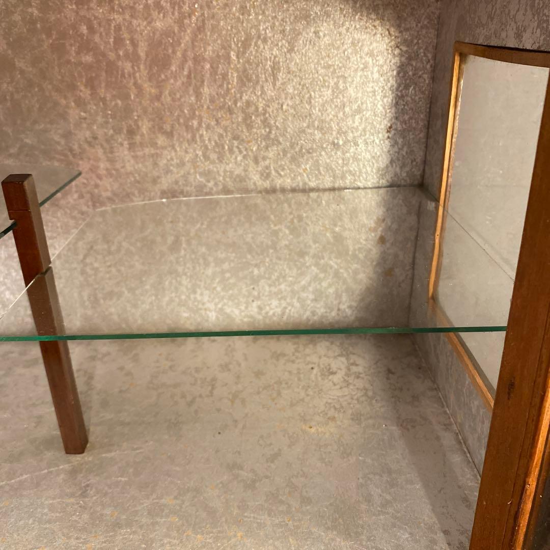 昭和レトロ ショーケース 飾り棚 小引き出し 和家具 インテリア 什器