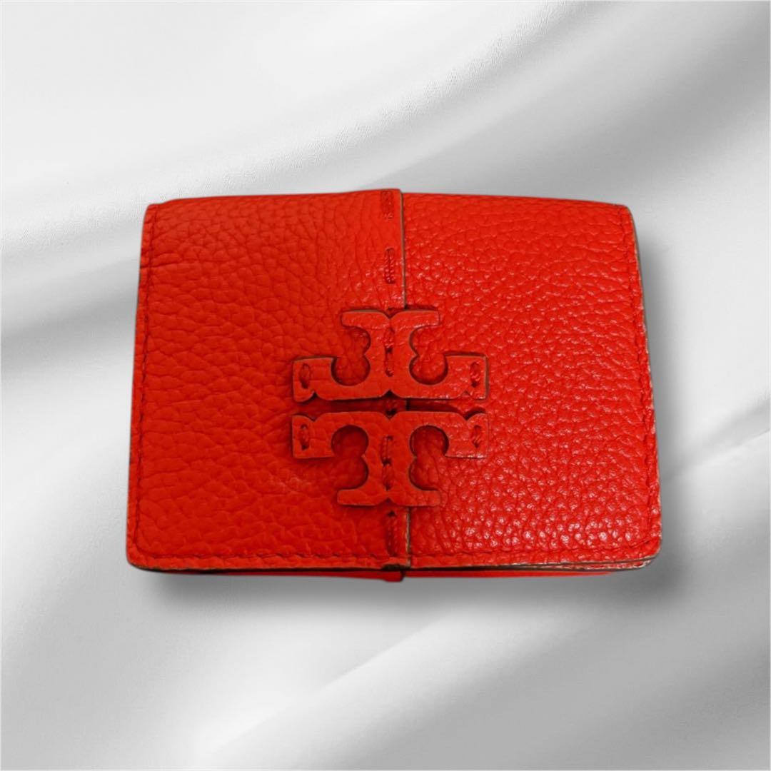 未使用　トリーバーチ財布　マックグロー トライフォールド ミニウォレット