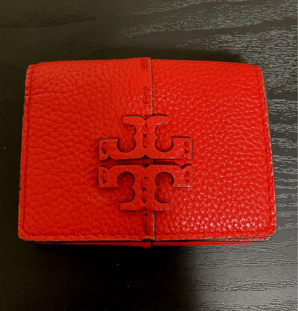 未使用　トリーバーチ財布　マックグロー トライフォールド ミニウォレット