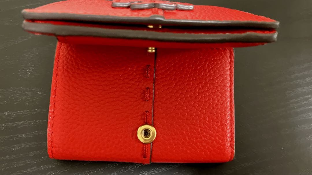 未使用　トリーバーチ財布　マックグロー トライフォールド ミニウォレット