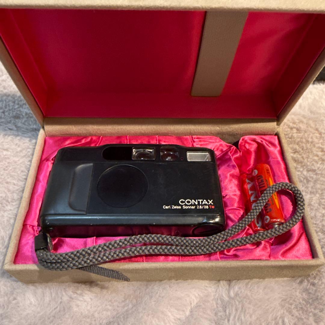 フィルムカメラ CONTAX T2 Carl Zeiss Sonnar 38mm F2.8